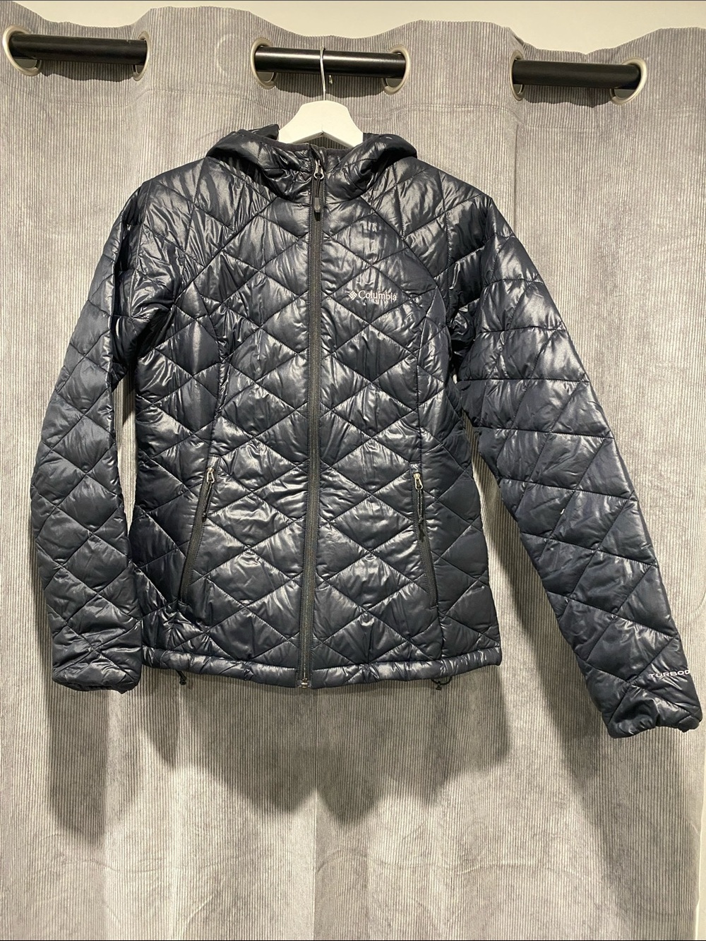Columbia Women's Black 650 Turbodown Omni-heat Puffer Jacket